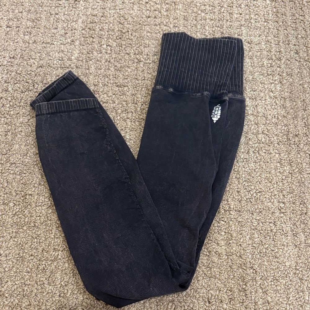Free People Navy Leggings